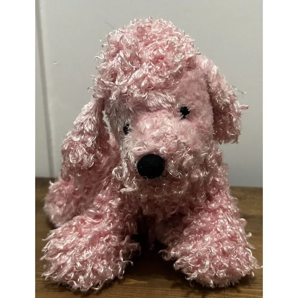 Ganz Webkinz Adopt A Pet HM107 Pink Poodle Stuffed‎ Plush Toy Puppy Dog